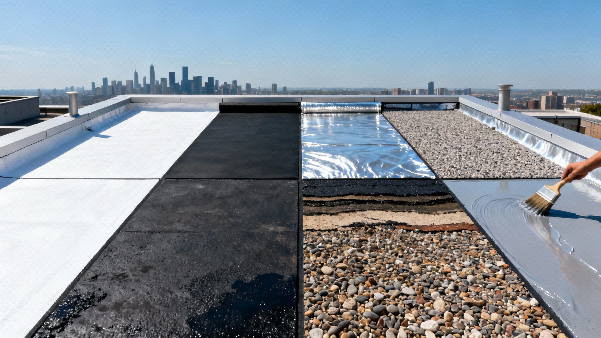 Choosing Your Flat Roof Roofing Material
