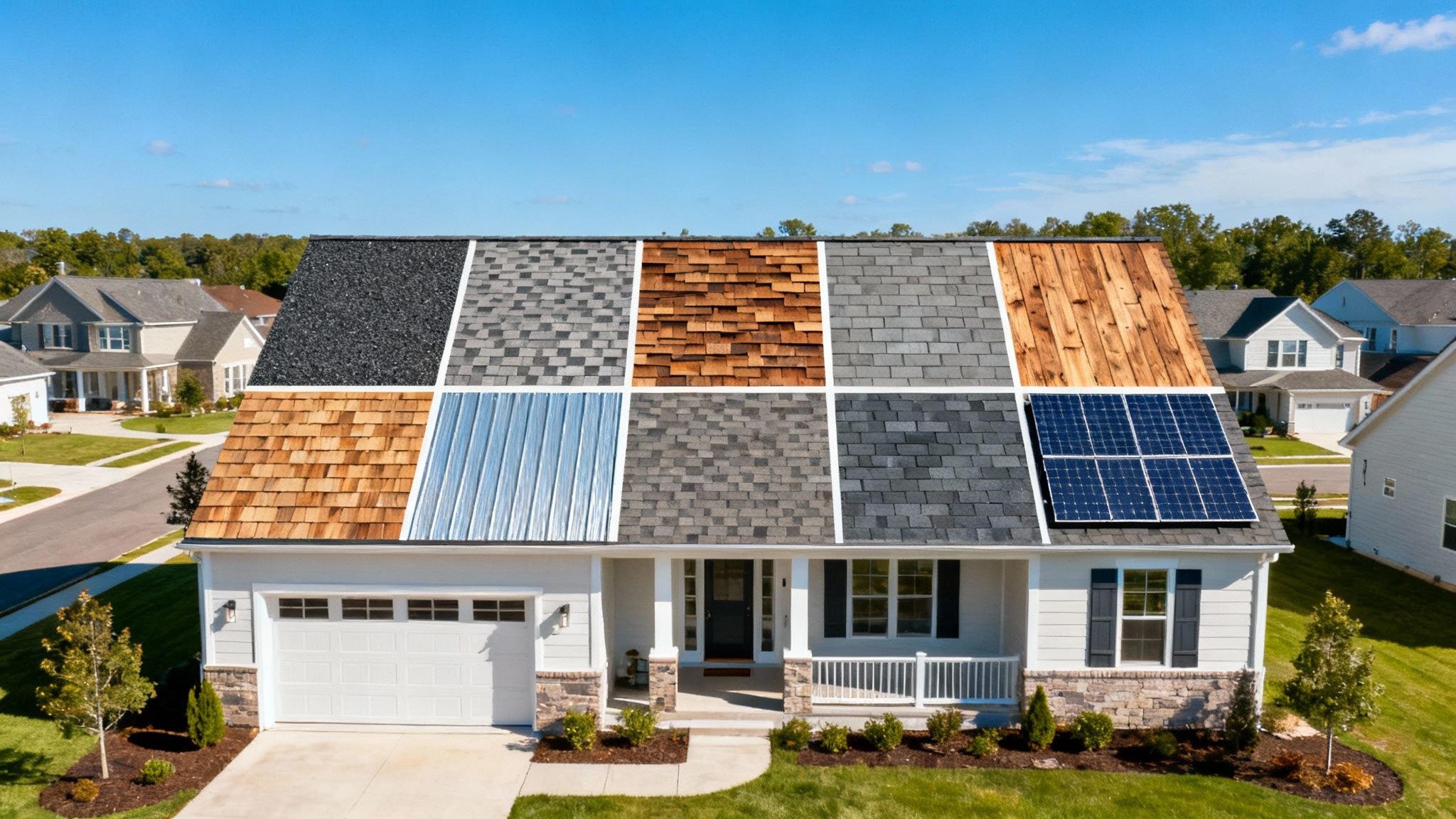 Top 10 roof shingle types for Birmingham Homes
